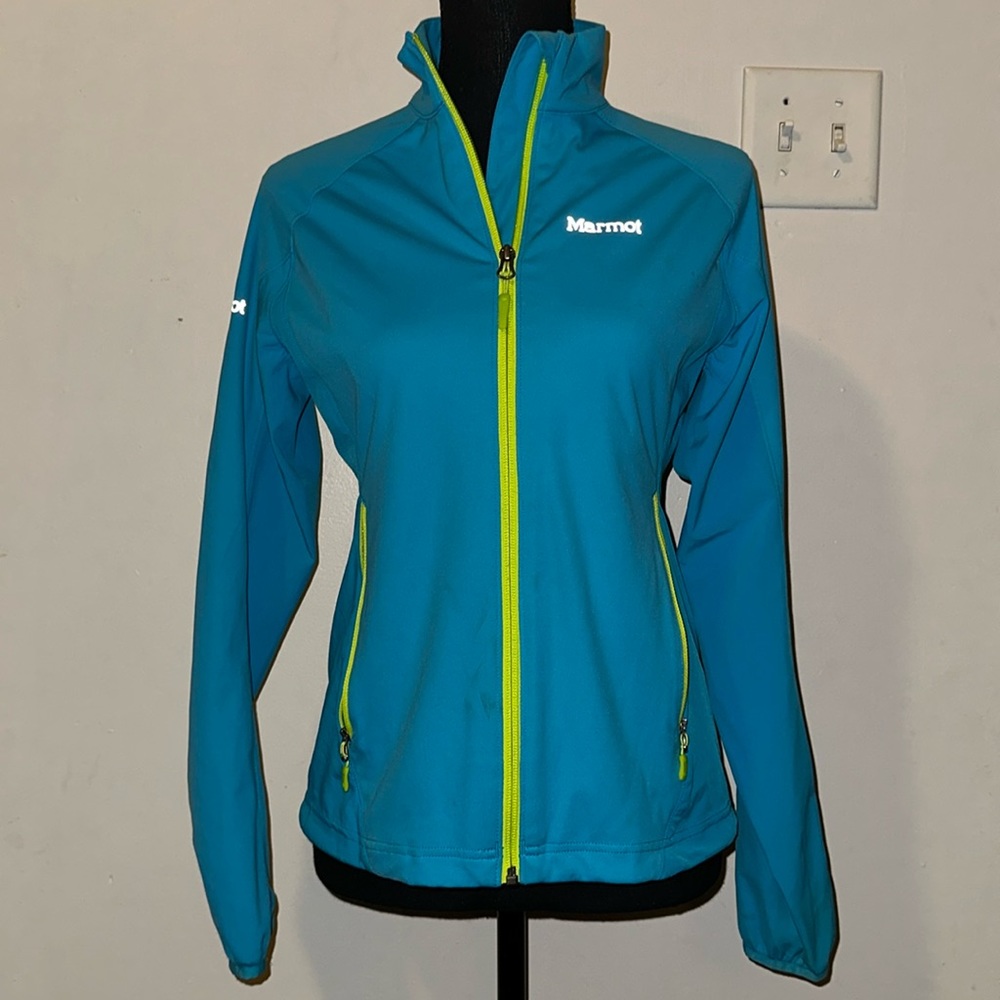 Blue & Green Marmot Jacket